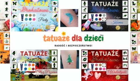 Tatuaże Brokatowe - TatuazeDlaDzieci.pl