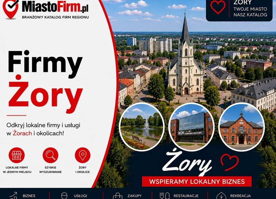 Firmy Żory — katalog lokalnych firm i usług w Żorach na MiastoFirm.pl