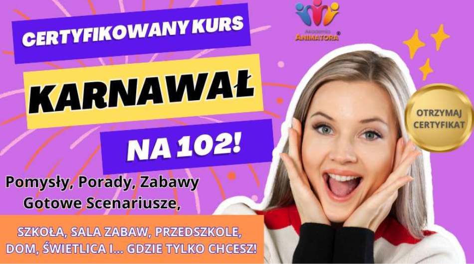 Zabawy Karnawałowe dla Dzieci – Karnawał na 102!